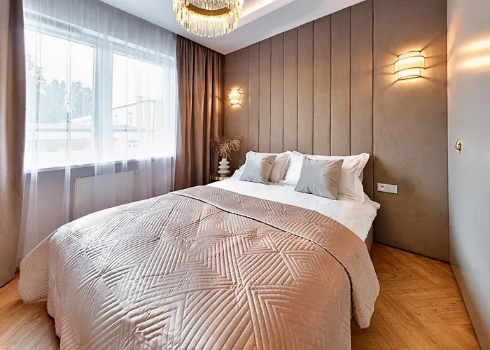 Lägenhet Wyjatkowy Taupe W Centrum Lodzi *